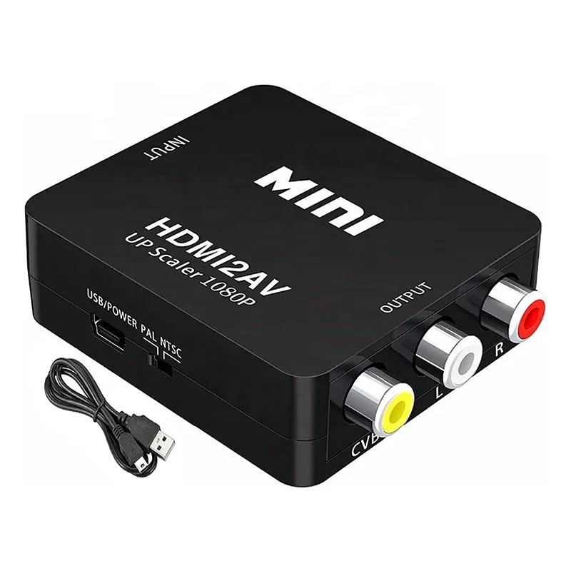 HDMI2AV , 1080P 60Hz HDMI-Ʈ 3 RCA AV ,   